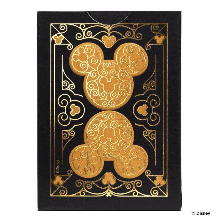 Kartu Remi Bicycle Disney Black And Gold Mickey Playing Cards - Original Made In Usa + Free Bonus
