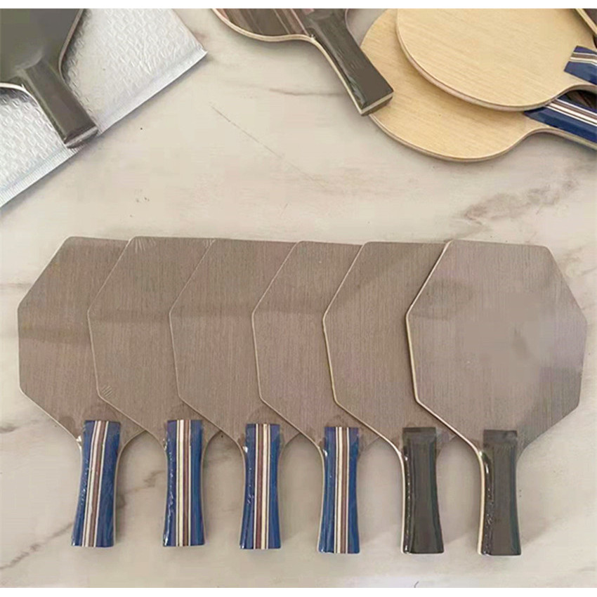 New Arrival Cybershape Engineered Tech Wood Table Tennis Blade Offensive Curve Hexagonal Ping Pong R