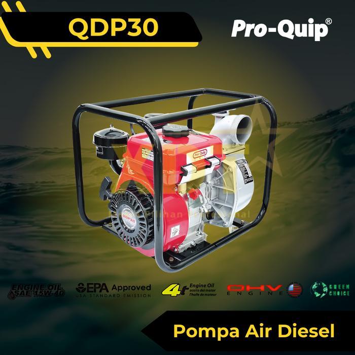 Mesin Pompa Air Sawah Penggerak Diesel 3 Inch Pompa Air Alkon Irigasi Solar 3" PROQUIP QDP30 QDP 30