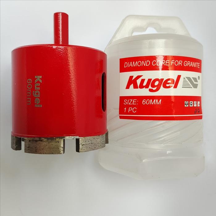 Kugel Diamond Core For Granite 60 Mm, Mata Bor Granit, Marmer, Keramik