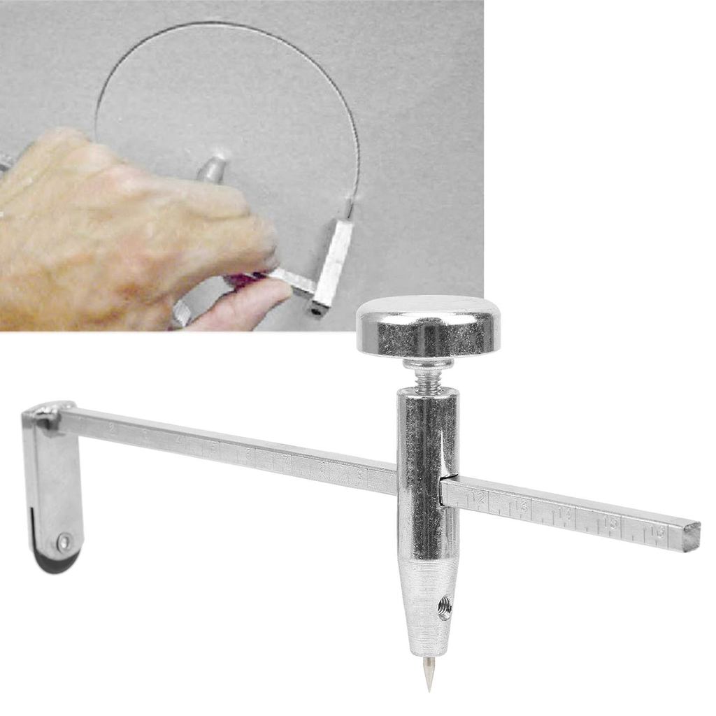 Circle Hole Cutter Shaft for Pivot for Drywall Gypsum Board Round Knife Steel Dry Wall Circle Hole D