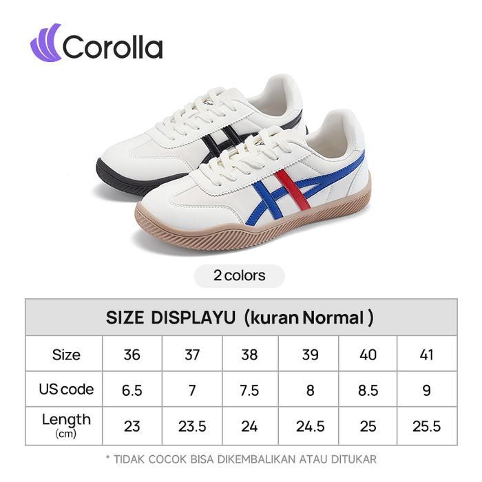 READY COROLLA Maxi Sepatu Olahraga Wanita Nyaman Sepatu Outdoor Sekolah Sepatu Casual Samba Sport