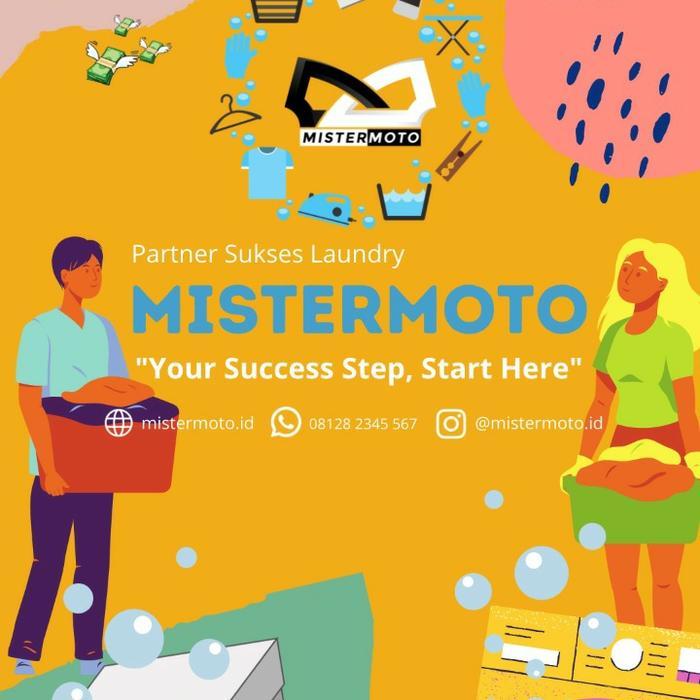 Setrika Uap Boiler Mistermoto Pesanan Khusus