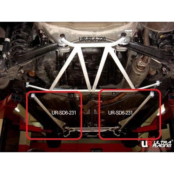 Aksesoris Stabiliser Strutbar Ultra Racing Side lower Civic FD FD1 FD2