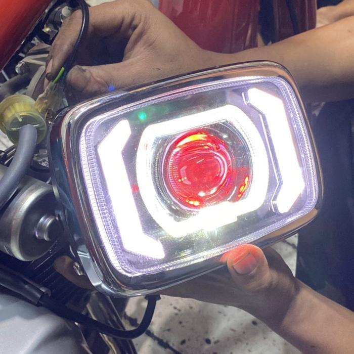 REFLEKTOR LAMPU DEPAN BILED HONDA WIN 100 WIN100 TAHUN TUA