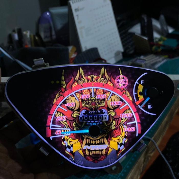 Papan Speedometer Mio Custom Barong Papan Spidometer Mio Sporty Smile