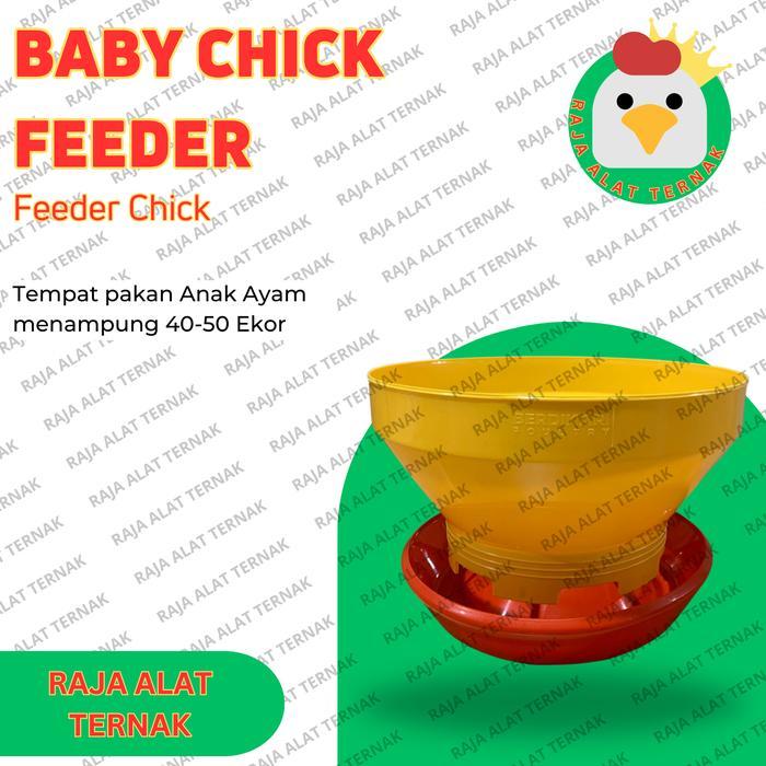 Baby Cihick Feeder / Tempat Pakan Anak Ayam - Alat Ternak Ayam