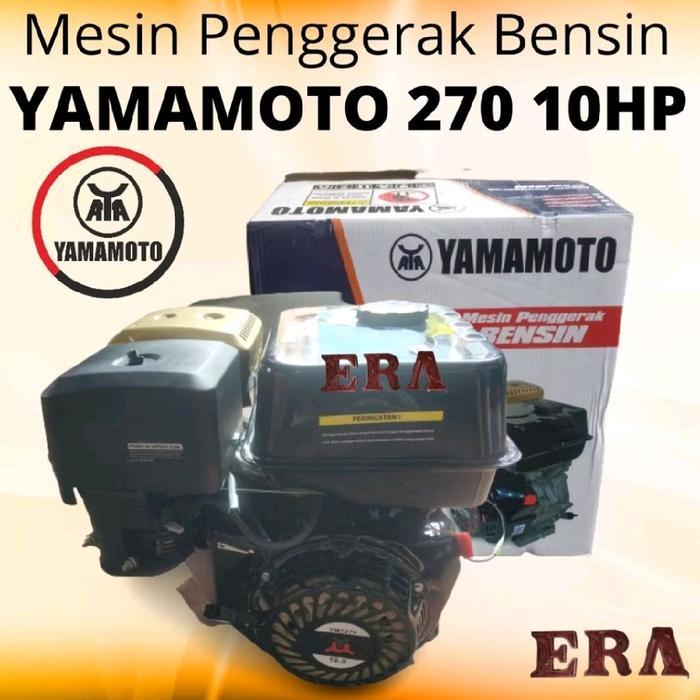 YAMAMOTO - Mesin Penggerak Bensin YMT270 10 HP Gasoline Engine GX 270 10PK