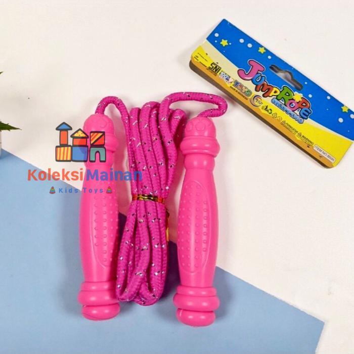 Mainan lompat tali warna warni olahraga anak sport skipping jump rope