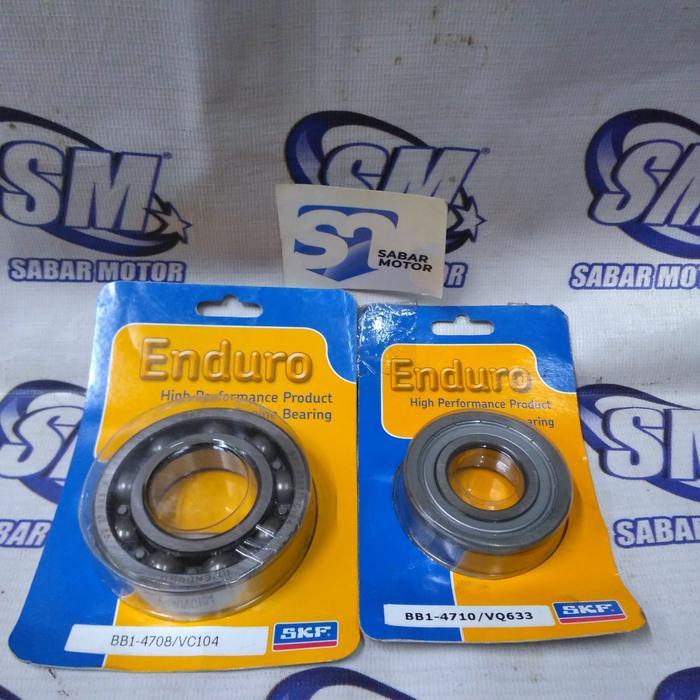 Bearing Set Kruk As Vario 110 Karbu - Beat Original Skf Bb14708-Bb14710 Skf Enduro
