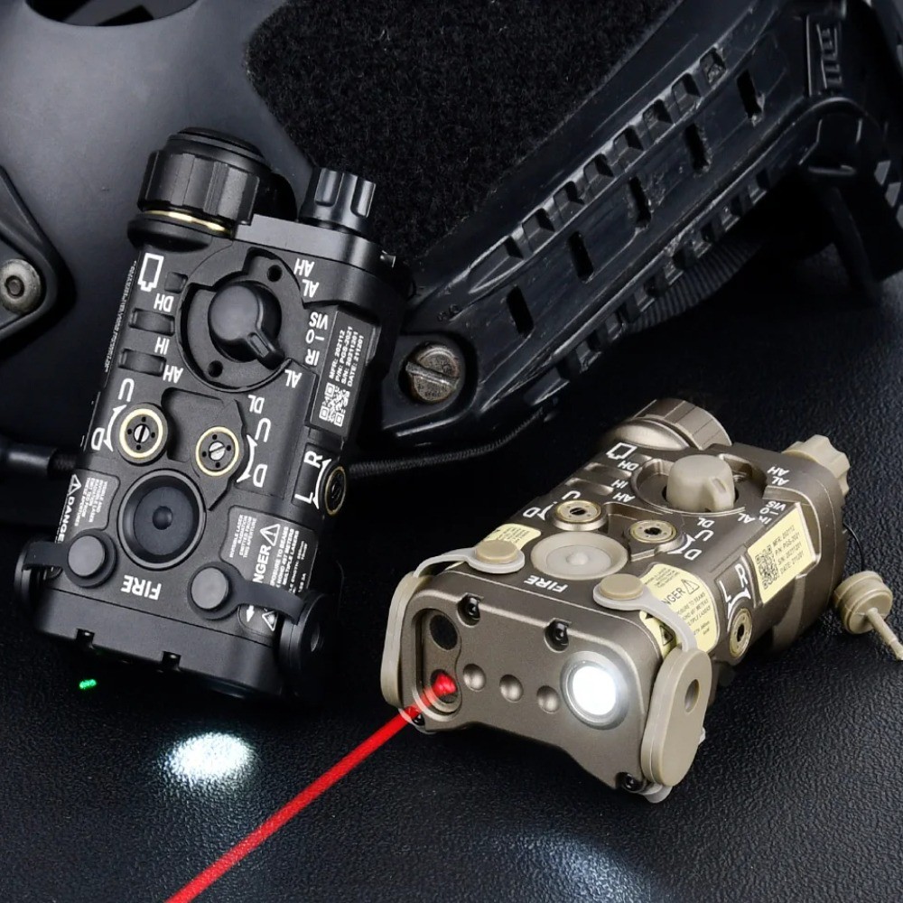 Tactical NGAL IR Illumination LED Flashlight Red Green Blue Dot IR Laser Sight NGAL L3 Hunting