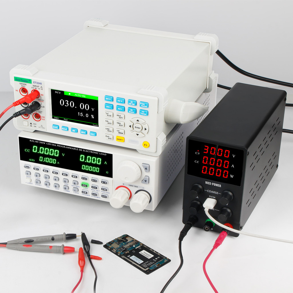 Nice-power DC Power Supply 30V 10A 5A Variable Bench Power Supply Adjustable Lab Power Supply 60V 5A