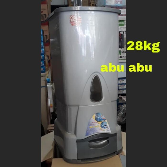 Rice box maspion 28kg wadah beras tempat beras