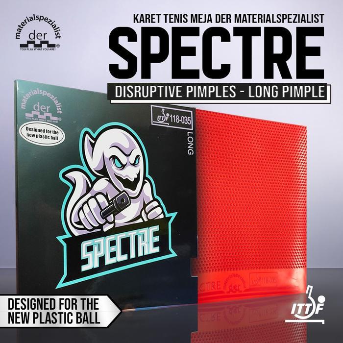 Karet Bat Der Materialspezialist Spectre Bintik Panjang 0.5MM