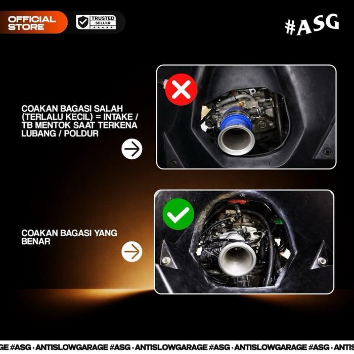 TB DOWNDRAFT BEAT DELUXE GENIO SCOOPY NEW ANTI SLOW GARAGE. PAKET DOWNDRAFT BEAT DELUXE /GENIO / ALL