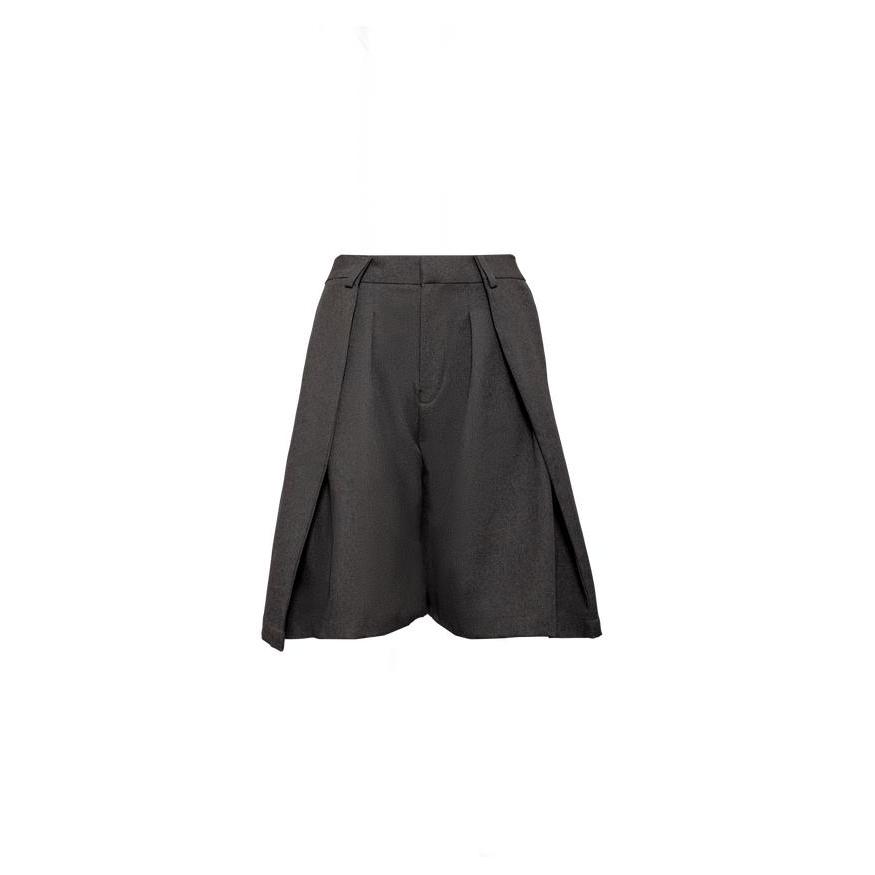 BLANC STUDIO - DOUBLE MAJOR SHORTS - COFFEE