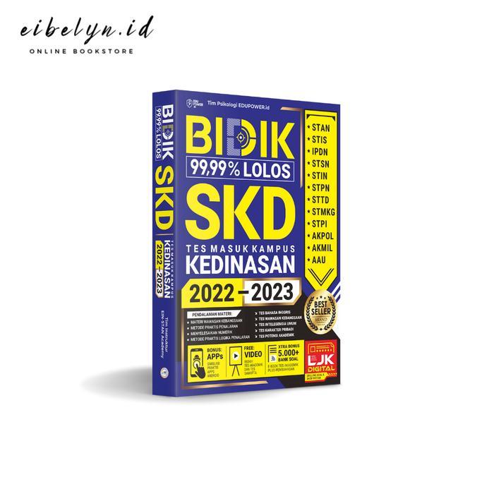 Buku Bestseller Bidik 99,99% Lolos SKD Kedinasan 2022-2023 (Edupower)