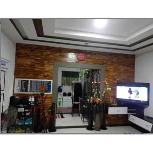 Wall Panel Jati - Wood Panel - Hiasan Dinding Kayu Jati Terpercaya