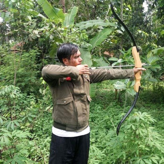 Panah Paket 4 Arrow Fiber Khusus Dewasa Busur / Panahan / Archery Outdoor