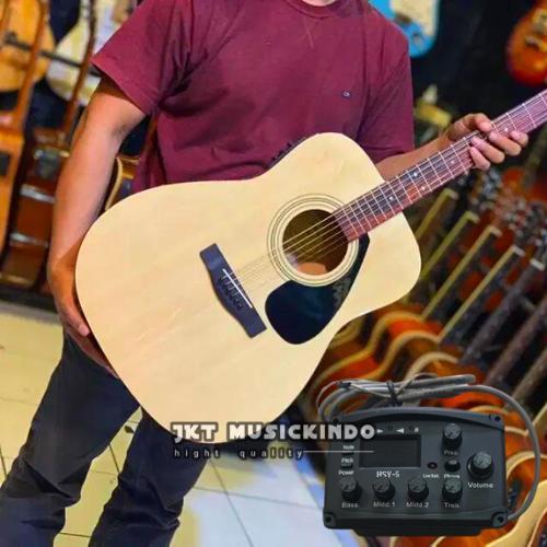 Gitar Guitar Akustik Elektrik Listrik Yamaha APX 600 Original Garansi - YAMAHA F310, NATURAL