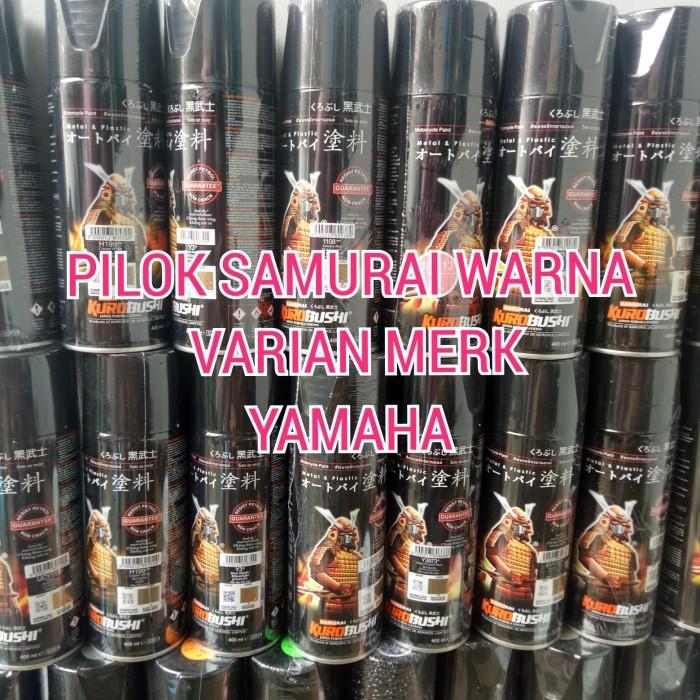 Pilox Samurai Clear Hitam Merah Biru Gold Varian Warna Motor Yamaha