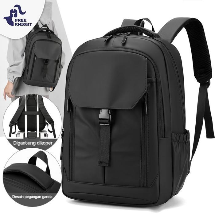 FREEKNIGHT TAS PUNGGUNG PRIA KAPASITAS BESARTAS BACKPACK TRAVELING COWOK SIMPLE TAS PUNGGUNG NYAMAN