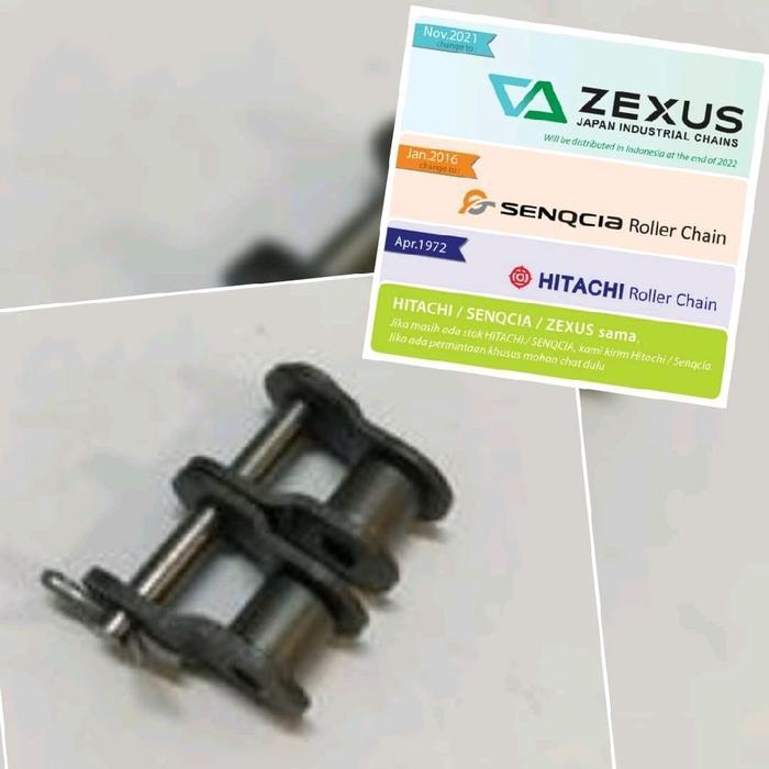 Ol Rs 100 - 2 Japan Zexus ( Offset Half Link Sambungan Rantai Rs 100 Double Zexus ) Japan Hemat