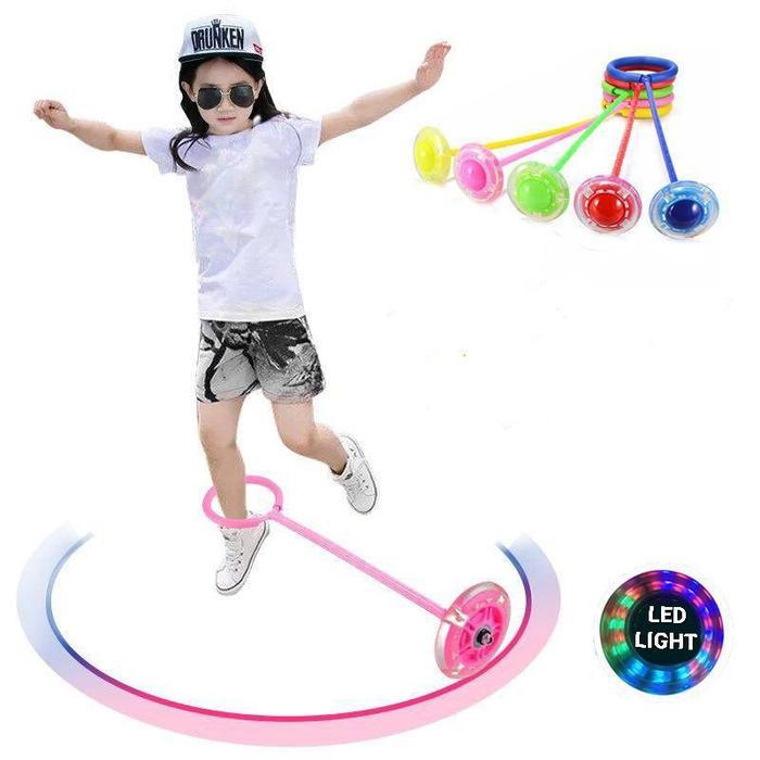 Hula Hoop Kaki Led Mainan Sehat Hulahup Kaki Lampu Nyala Hulahoop