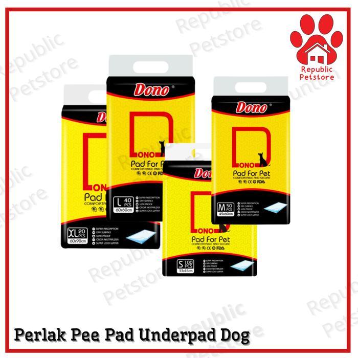 DONO Training Pads Per Pack Perlak Underpad Dog
