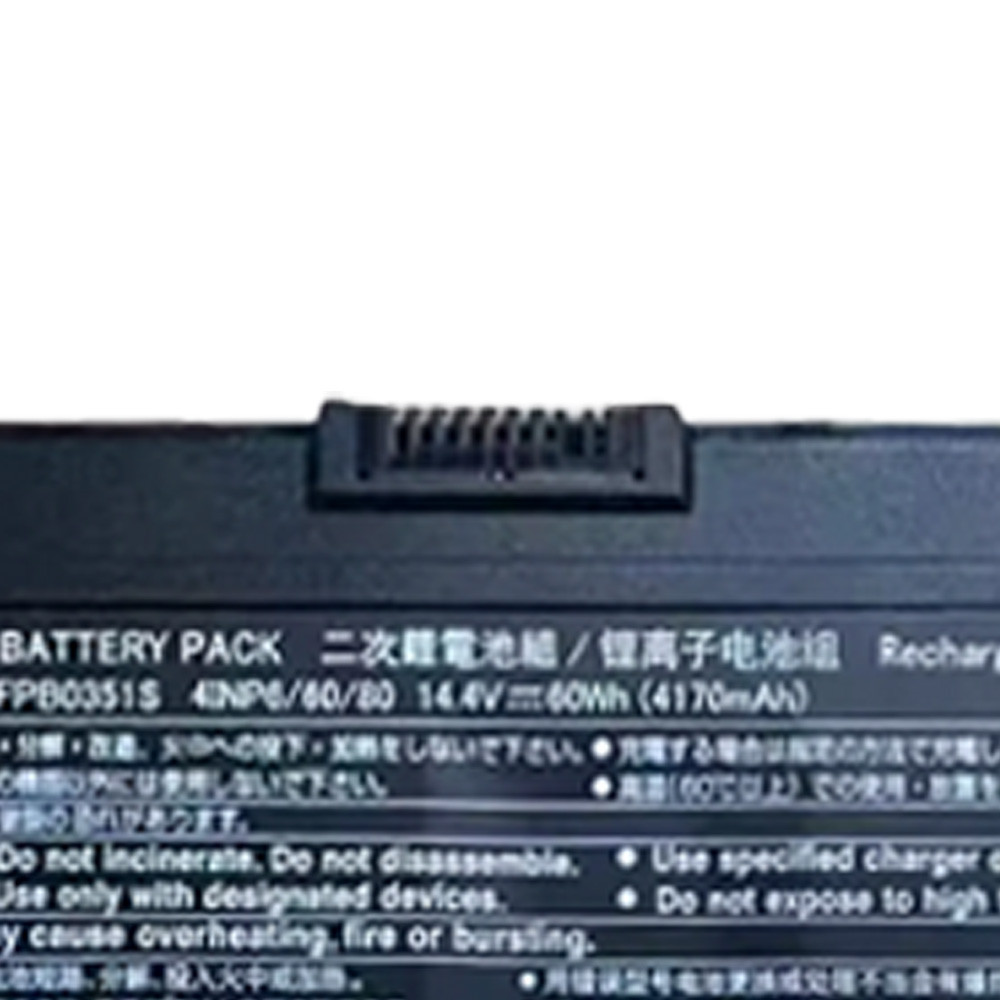 FPB0351S 14.4V 60Wh 7140mAh Genuine Original Laptop Battery For FUJITSU LIFEBOOK U7310 U7311