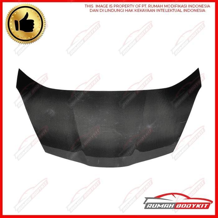 KAP MESIN HONDA JAZZ GE8 2008 - 2013 - MUGEN - CARBON