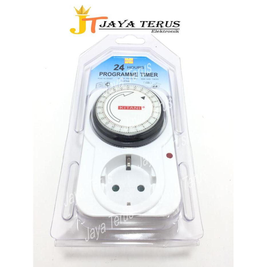 Timer Stop Kontak 24 Jam Manual / Timer