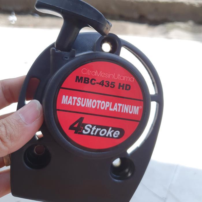 BOOM SALE Recoil Starter Mesin Potong Rumput Matsumoto MBC-435 HD