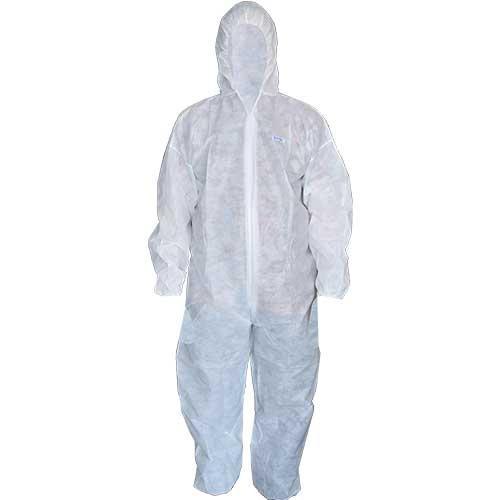 APD NON WOVEN/DISPOSABLE/DEVALL COVERALL JUMPSUIT-XL