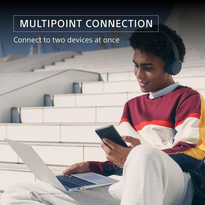 Sony WH-CH520 Headset Nirkabel On-Ear Tertutup