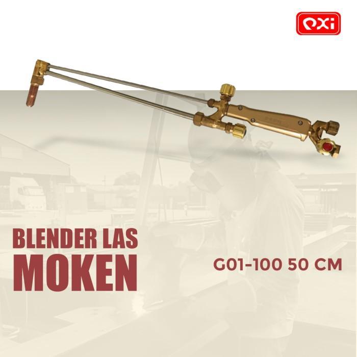 CUTTING TORCH MOKEN G01-100 Panjang 50Cm STANG LAS BLENDER POTONG