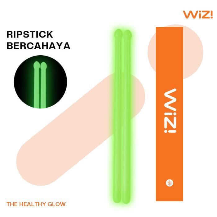 Wizi Poundfit Stick Ripstick Bercahaya Ripstix Stick Nylon Workout Ripstick 1 Pasang Olahraga Stick