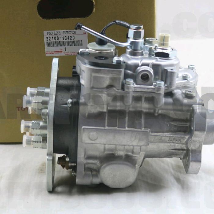 INJECTION PUMP ASSY LAND CRUISER VX100 1HDT 22100-1C420 ORIGINAL BARU TOPPS
