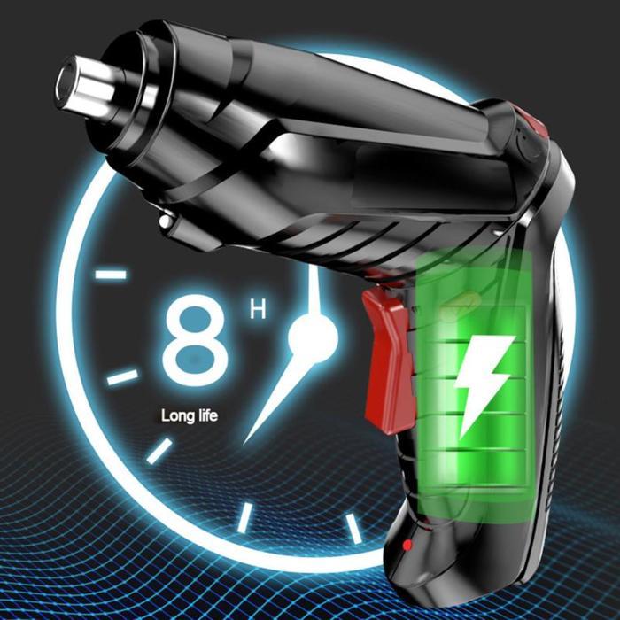 Set Obeng Listrik 47 Buah Untuk Rumah Bor Listrik Multifungsi Mini Bor Isi Ulang Bor Listrik Genggam