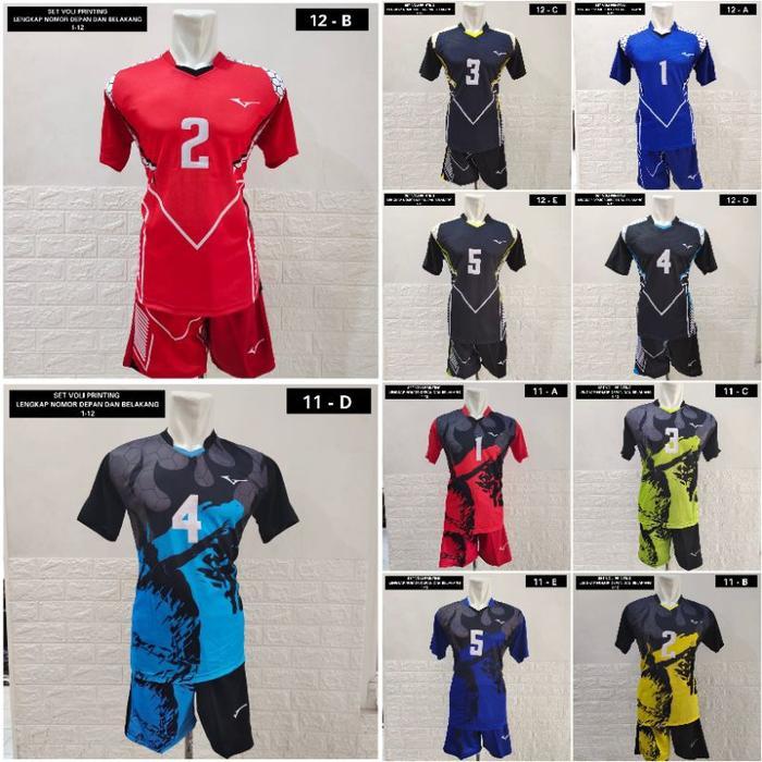 JK_WI01 Baju voli singlet baju voli kengsi singlet voli kostim lusinan