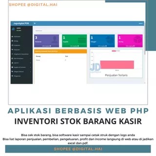 Aplikasi Inventori Kasir Web Online Offline