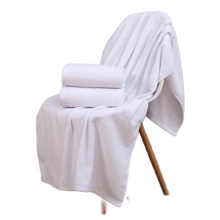 HANDUK PUTIH HANDUK HOTEL HANDUK MANDI Handuk Hotel putih UK 140*70 CM