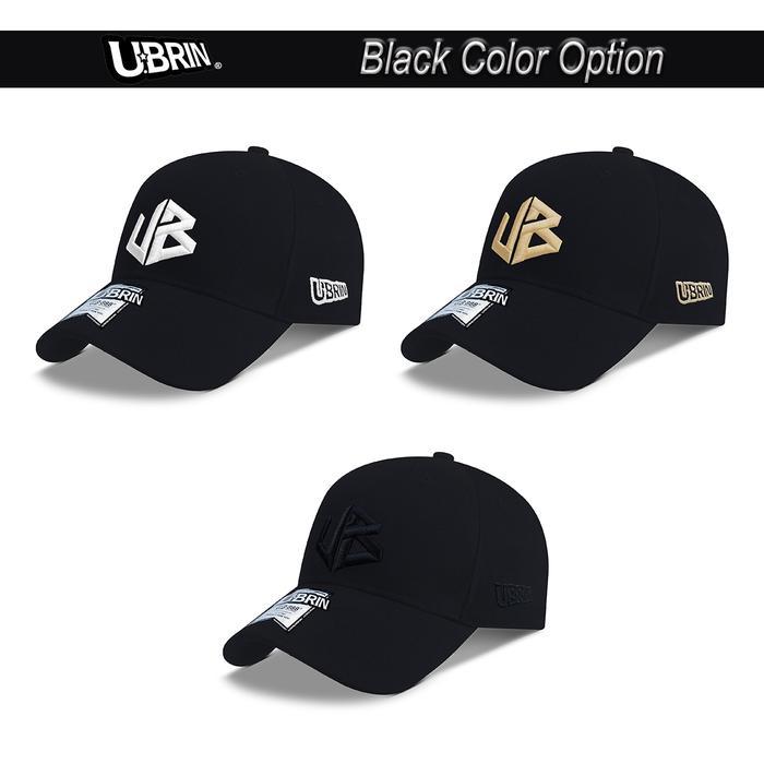 U.BRIN Topi Baseball UB8006 Original LOGO UB Initial Style UBRIN Hat Cap Casual Distro Fashion