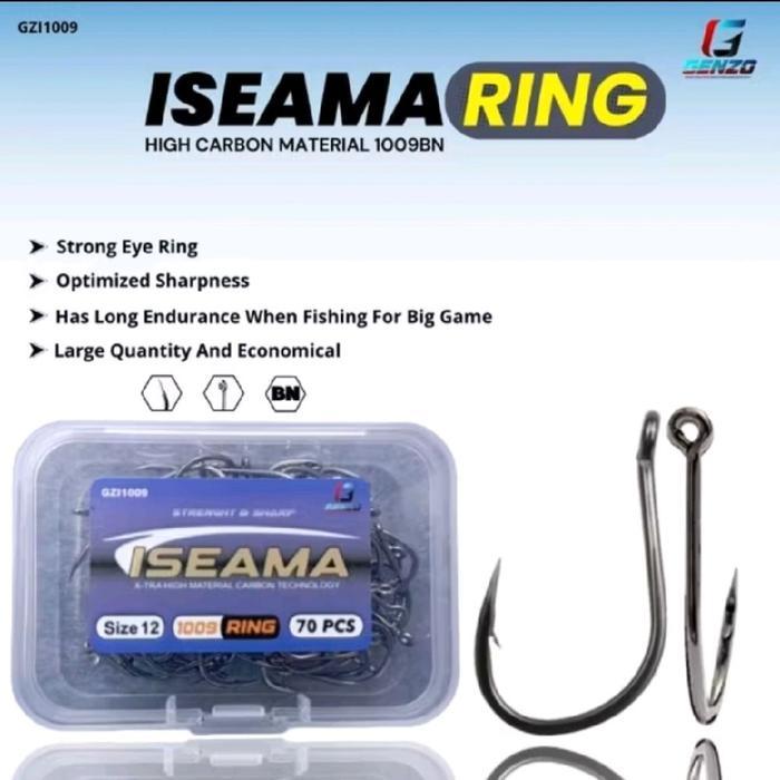 Kail Pancing Genzo iseama Ring 1009 Isi 100pcs Kail box isi 100
