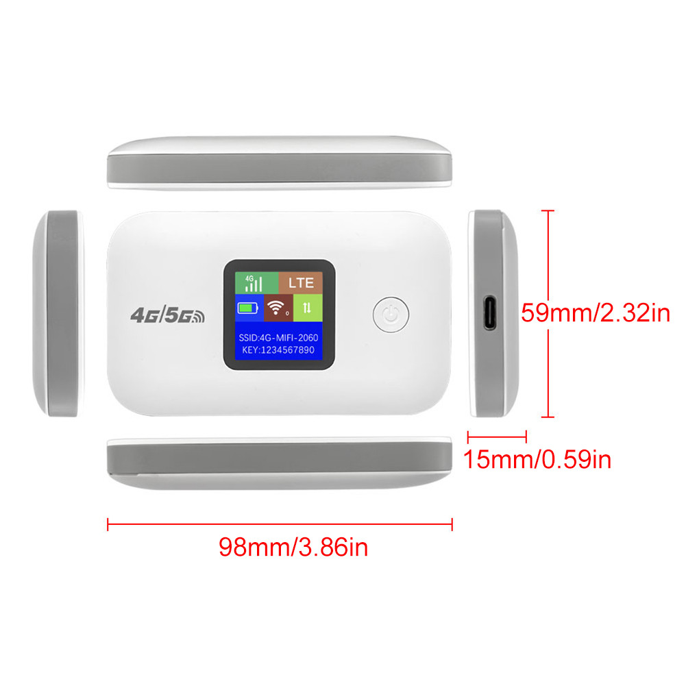 4G Lte Router Mobile WIFI Router 150Mbps Portable Pocket MiFi Modem Outdoor Hotspot with Sim Card