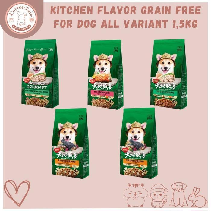 Pristinepitch Kitchen Flavor Dog Nature Gourmet 1,5Kg - Dog Food Kitchen Flavor / Nature Gourmet