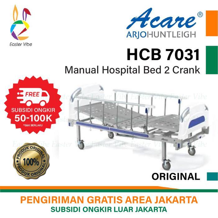 ACARE HCB 7031 RANJANG PASIEN 2 CRANK 2 ENGKOL HOSPITAL BED MANUAL