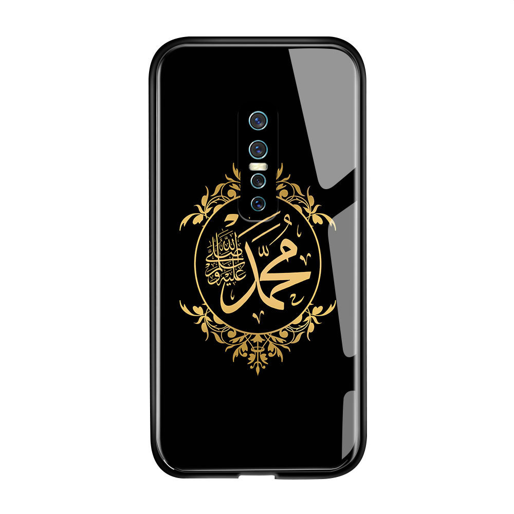 HardCase Kaca Casing For VIVO V17 Pro Case Kesing Hp Phone DLJ A1-2753 BL