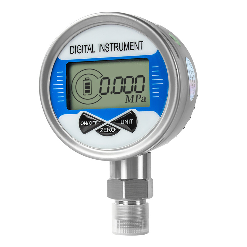 STOK TERBATAS  60mm Digital Pressure Gauge Meter Piezometer Battery Powered Air Oil Liquid Digital P