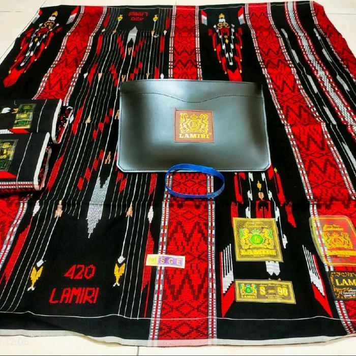 [Cod]Lamiri Sge S90 Full Songket Bahan Sutra 50%